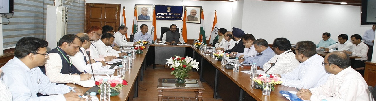 Haj review meeting was held on 3rd october 2018 at Antyodaya Bhawan. Senior officials from Minority Affairs Ministry, External Affairs, Civil Aviation, Health Ministry and Haj Committee of India and Indian Consulate in Saudi Arabia attended the meeting.