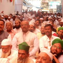  Inaugurated renovated office premises of Maharashtra State Haj Committee at Haji Sabu Siddiqui Musafirkhana Road, Mumbai.