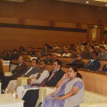 The Union Minister for Minority Affairs, Shri Mukhtar Abbas Naqvi at the inauguration of the Workshop for Inspecting Authorities of Maulana Azad Education Foundation, in New Delhi on January 13, 2018.