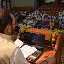 Addressed 32nd All India Haj Conference at Scope Complex, New Delhi