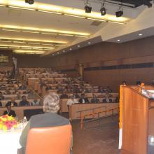 The Union Minister for Minority Affairs, Shri Mukhtar Abbas Naqvi at the inauguration of the Workshop for Inspecting Authorities of Maulana Azad Education Foundation, in New Delhi on January 13, 2018.