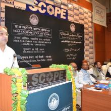 Addressed 32nd All India Haj Conference at Scope Complex, New Delhi