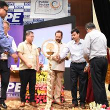 The Union Minister for Minority Affairs, Shri Mukhtar Abbas Naqvi addressing the National Conference of Principal Secretaries-Secretaries in-charge of States - UTs dealing with Minority Affairs, in New Delhi on July 16, 2018.