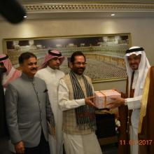 Bilateral agreement for Haj 2017 between India-Saudi Arabia with Haj Minister of Saudi Arabia H.E. Dr Mohammad Saleh Benten at Jeddah